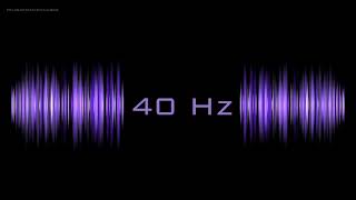 Gamma Brain Waves Meditation 40 Hz frequency 1 Hr Producing Focus Calmness Happiness [upl. by Ellenij410]