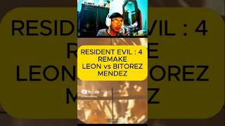 RESIDENT EVIL  4 REMAKE  LEON vs BITOREZ MENDEZ [upl. by Samuella]