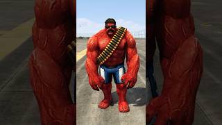 SUPERHEROS VS RED HULK AND VENOM WHO IS THA STRONGEST shorts [upl. by Treboh941]