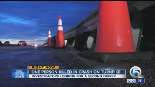 Port St Lucie woman killed in Turnpike wreck [upl. by Skees]