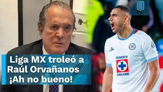 La Liga MX troleó a Raúl Orvañanos tras su error al pronunciar el nombre de Georgios Giakoumakis [upl. by Asik]