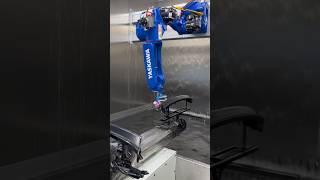 Robotic Automatic Spray Painting for Automobile Parts [upl. by Mehitable]