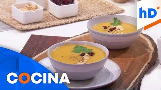 Receta de crema de poro y papa para los días fríos  hoyDía  Telemundo [upl. by Notgnirrac990]