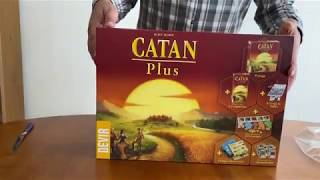 Unboxing Catan Plus 2019 Español [upl. by Llezom639]