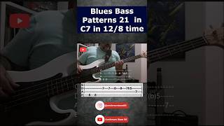 Blues Bass Patterns 21 bluesbass [upl. by Halie]