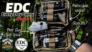 Todo Sobre EDC Every Day Carry  GUÍA COMPLETA [upl. by Hildagard]