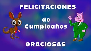 Felicitaciones de cumpleaños graciosas [upl. by Landry499]