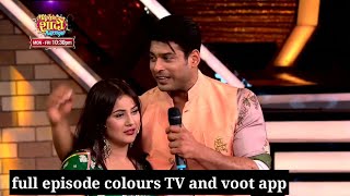 Siddharth surprising shehnaaz gill by entering her show mujhe se shaadi karoge sidnaaz [upl. by Sterrett]