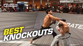 CRAZIEST KNOCKOUTS IN KARATE COMBAT [upl. by Trust]