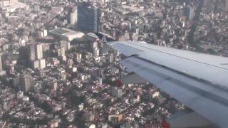 Mexicana 849 landing in Mexico City Sept 1 2009 [upl. by Yseulte]