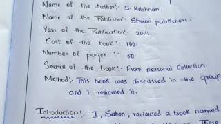 Beautiful book review for students [upl. by Haimarej]