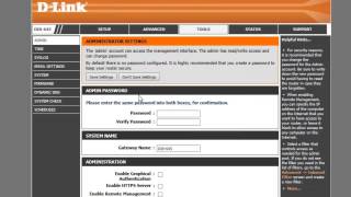 How to change your DLink router login password [upl. by Kathleen879]