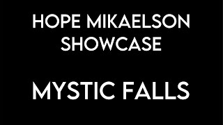 HOPE MIKAELSON SHOWCASE  MYSTIC FALLS  ROBLOX [upl. by Abram210]