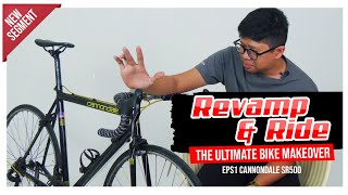 Revamp and Ride The Ultimate Bike Makeover  Cannondale Blacklightning  eps1 [upl. by Selym950]