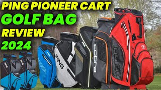 Ping Pioneer cart golf bag review 2024 Lightweight Stylish and Functional [upl. by Simonne]