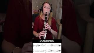 Weber Concertino Variation 2 with Tomplay clarinet [upl. by Weismann]