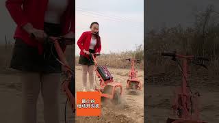 Electric weeding and trenching machine One machine with multiple uses saving time effort and l [upl. by Firahs]