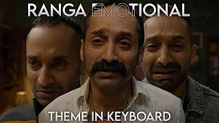 🥺Ranga emotional theme💔in keyboard by uklogith😭 uklogith fahadhfaasil aavesham [upl. by Jannel310]