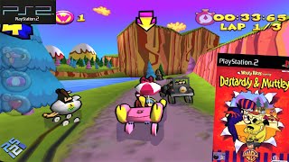 Wacky Races  Starring Dastardly amp Muttley 2001 Sony PlayStation 2 Gameplay in HD PCSX2 [upl. by Jennine504]