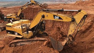 Wheel Loaders Heavy Transports Excavators And Construction Sites  Heavy Machinery Movie [upl. by Berni625]