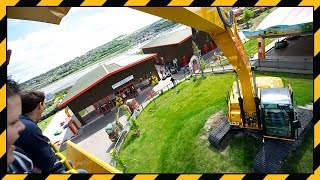 Diggerland UK Spindizzy  First Person View [upl. by Karlik]