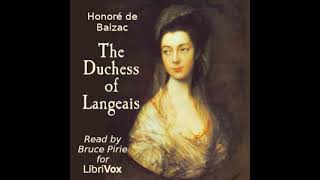 The Duchess of Langeais by Honoré de Balzac read by Bruce Pirie  Full Audio Book [upl. by Domel]