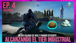 ALCANZANDO EL TIER INDUSTRIAL Y MEJORANDO LA BASE  EP 4  ARK SURVIVAL ASCENDED  Vattghornn [upl. by Jac]