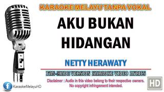 Netty Herawaty  Aku Bukan Hidangan  Karaoke  Tanpa Vokal  Minus One  Lirik Video HD [upl. by Levania]