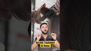 DIY Keratin Treatment at Home with Natural Ingredients Long amp Straight Hair [upl. by Eirameinna]