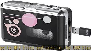 DIGITNOW Cassette Player Portable USB Cassette to MP3 Converter Walkman Audio Music Cassette Tape [upl. by Nomad]