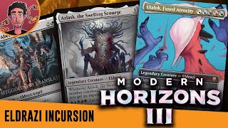 Eldrazi Incursion Full Deck Reveal  Modern Horizons 3 Commander Precon MTG Spoilers [upl. by Oates]