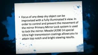 Excellent Review About Meade LX200 14 [upl. by Teador359]