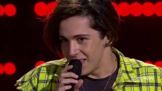 Blind Audition Aydan Calafiore Despacito The Voice Australia 2018 New [upl. by Nevla]