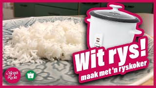 Dit is hoe jy perfekte Witrys Nasi Putih met n Ryskoker kook – Super eenvoudig en vinnig [upl. by Taylor701]