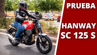 Prueba HANWAY SC 125 S ▶️ Opiniones  Test Review en Español [upl. by Nyer]