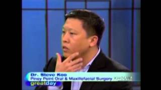 Dental Implants Houston TX  Oral Surgeon Dr Steve Koo on Great Day [upl. by Lauren]