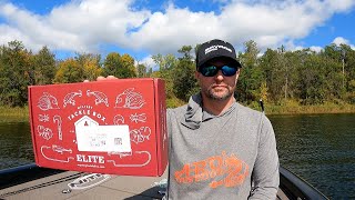 Mystery Tackle Box  September Bass Elite Unboxing [upl. by Asteria]