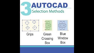 AutoCAD Selection Tools [upl. by Canon]