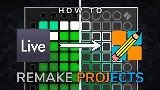 HOW TO  Convert Ableton Project to Unitor  Launchpad Tutorial [upl. by Adnilav]