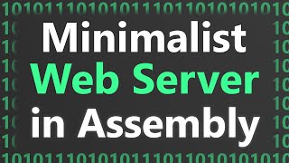 Making Minimalist Web Server in Assembly on Linux x64 [upl. by Alleunam119]