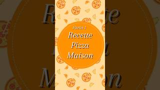 Partie 1 Recette Pizza Maison 🍕 [upl. by Eirelam]