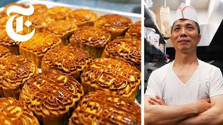 This Bakery Makes Thousands of Mooncakes for the MidAutumn Festival Every Year  NYT Cooking [upl. by Anzovin]