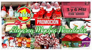 MIRA TODAS LAS NOVEDADES QUE LLEGARON A WALDOS BONITAS Y ORIGINALES DECORACIONES de NAVIDAD [upl. by Sirraj664]