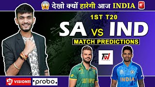 SA🇿🇦 vs IND🇮🇳 1st T20  Dream11 Prediction  Dream11 Team  Dream 11 Team of Today Match  Dream11 [upl. by Taryne376]