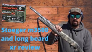 Stoeger m3500 predatorTurkey shotgun and Carlson longbeard xr choke review and pattern testing [upl. by Aremaj9]