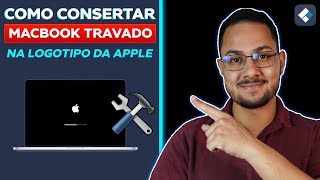 Como consertar Macbook TRAVADO na logo da Apple 6 MÉTODOS RÁPIDOS  Recoverit [upl. by Eelrahs953]