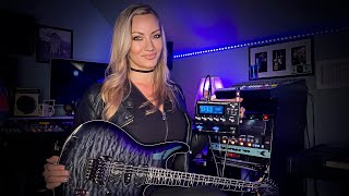 Boss GT1000CORE MultiEffects Processor  Overview and Demo with Nita Strauss [upl. by Nillek504]