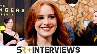 Madelaine Petsch Talks The Strangers Chapter 1 On Red Carpet [upl. by Settle]