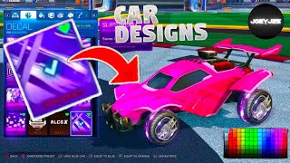 BEST OCTANE SLIPSTREAM DESIGNS IN ROCKET LEAGUE [upl. by Suivatal]