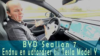 BYD Sealion 7  endnu en udfordrer til Tesla Model Y 2024 [upl. by Rosana646]